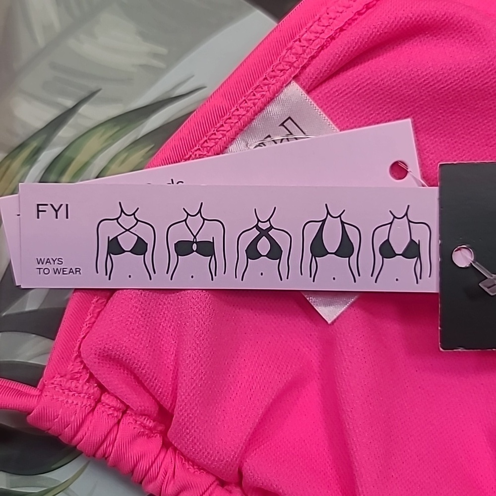 Wild Fable multi tie swim top - Picture 6 of 7